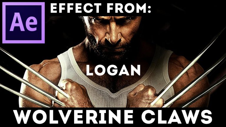 After Effects Tutorial: Wolverine Claws – Logan – X Men – Healing Effect – X Man