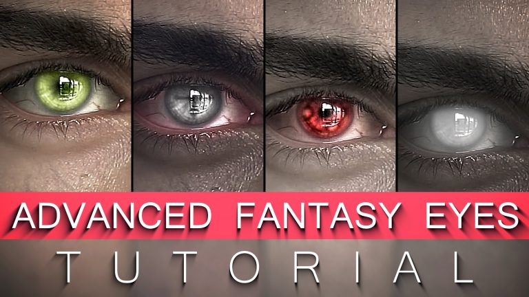 After Effects Fantasy Eyes Tutorial   Elf, Witcher, Vampire, Undead