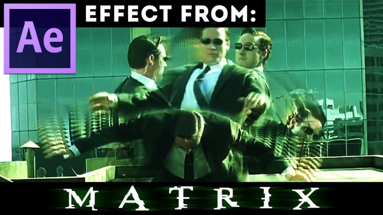 After Effects Tutorial: Matrix – Dodging bullets – Agent not Smith – Neo – Dodge This