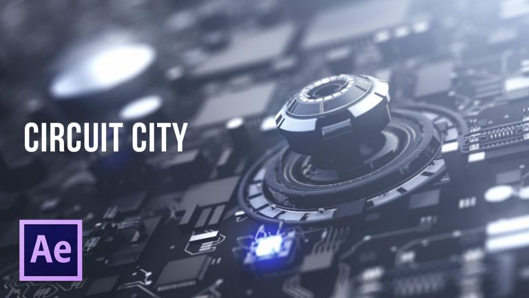 After Effects – Element 3D | Circuit city ””Concept By Video Copilot””