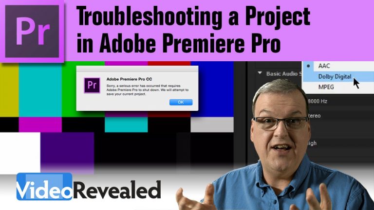Troubleshoot  a Project in Adobe Premiere Pro