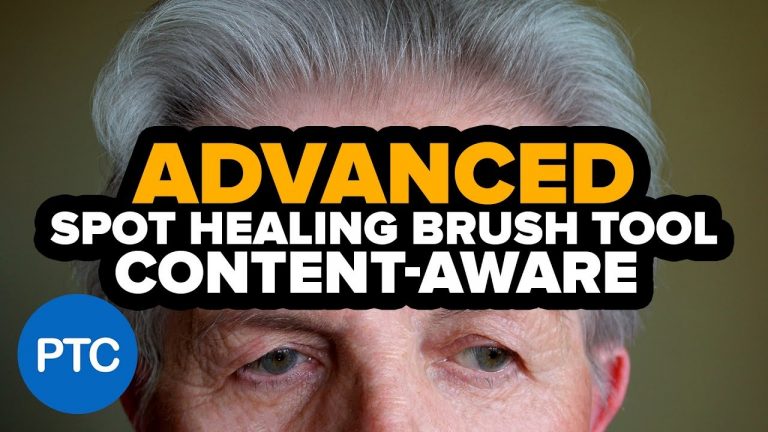 How To Use The SPOT HEALING BRUSH TOOL With CONTENT-AWARE in Photoshop – ADVANCED Method