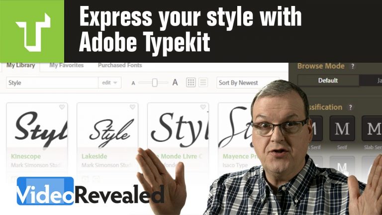 Express your style with Adobe Typekit
