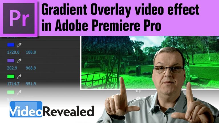 Gradient Overlay video effects in Adobe Premiere Pro