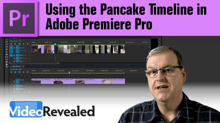 Using the Pancake Timeline in Adobe Premiere Pro