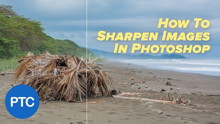 How To SHARPEN Images In Photoshop