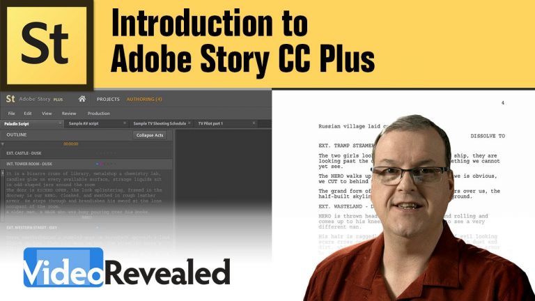 Introduction to Adobe Story CC Plus
