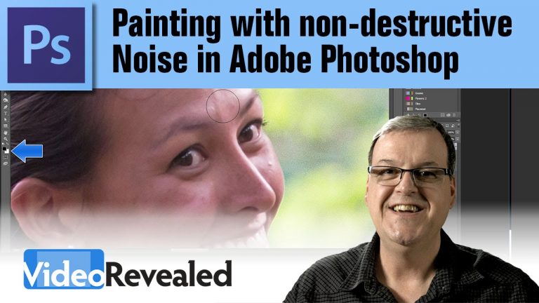 Painting with non-destructive  Noise in Adobe Photoshop