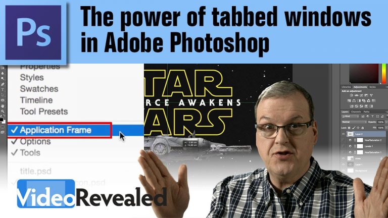 The power of tabbed windows in Adobe Photoshop