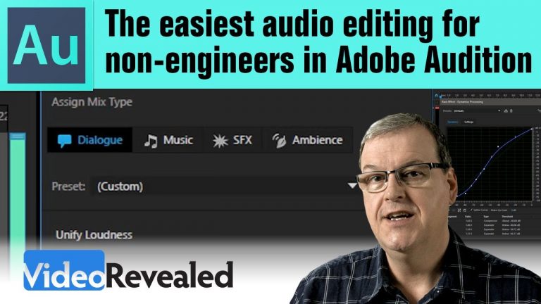 The easiest audio editing for non-engineers in Adobe Audition