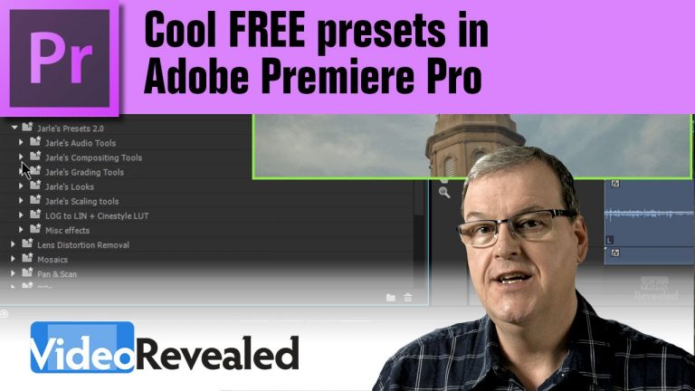 Cool FREE presets in Adobe Premiere Pro