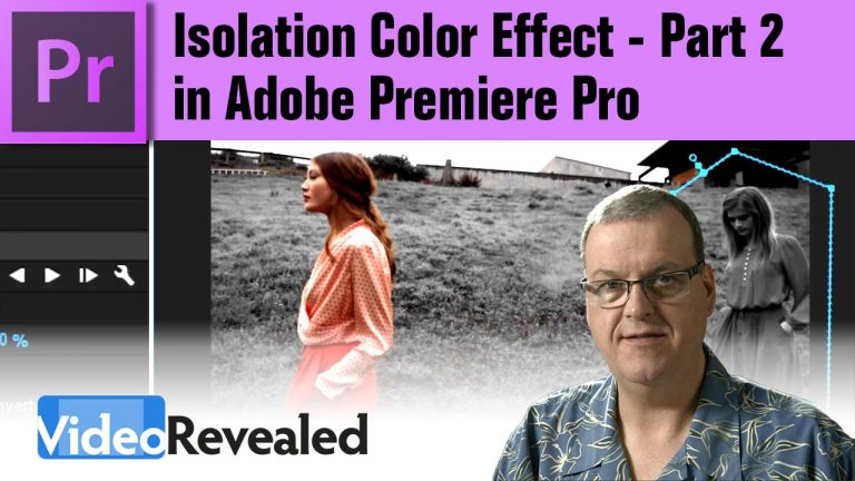 Isolation Color Effect – Part 2 in Adobe Premiere Pro