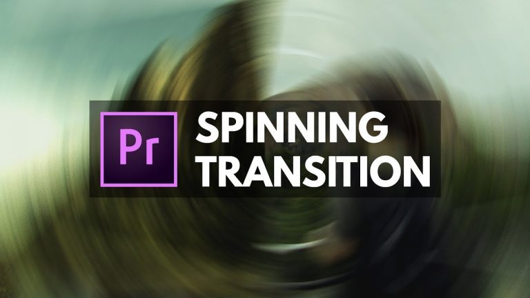 Smooth SPIN + RADIAL Blur Transition in Premiere Pro