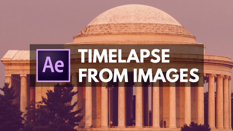 Create a Timelapse From Photos in After Effects CC