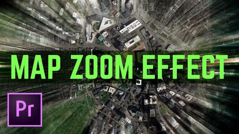 Map Zoom to Sky Effect – Fake Drone Video Transition Effect – Premiere Pro Tutorial