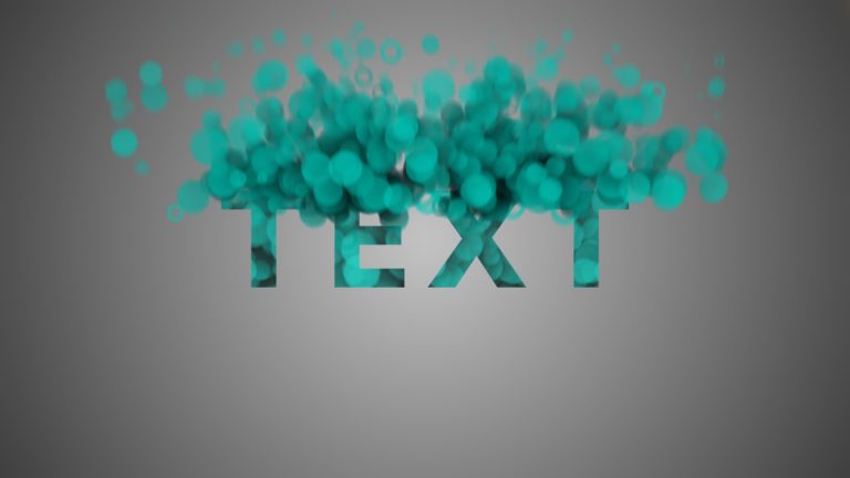After Effects Tutorial: Particles Text Effects