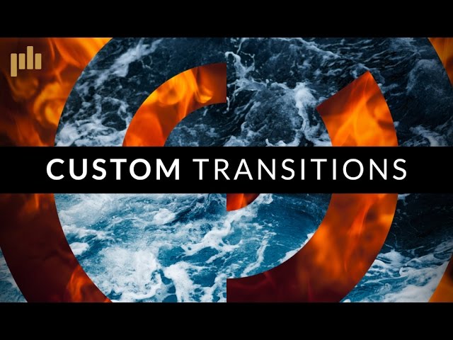 Using Transitions in After Effects