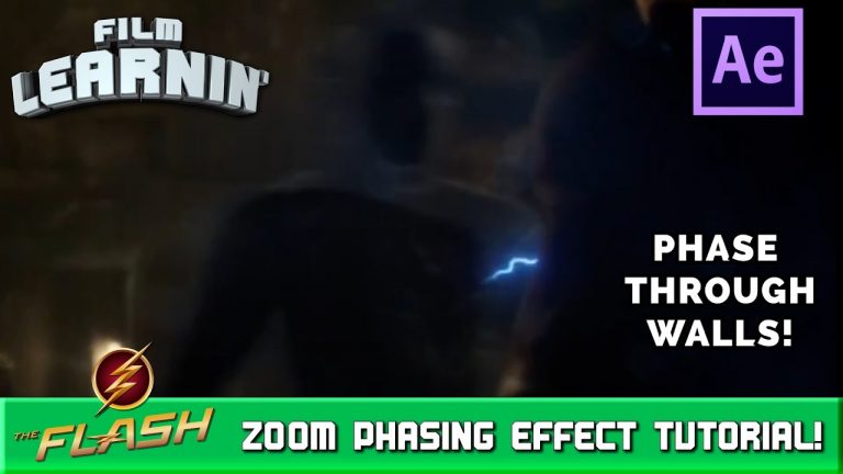 The Flash Zoom Phasing After Effects Tutorial ! | Film Learnin