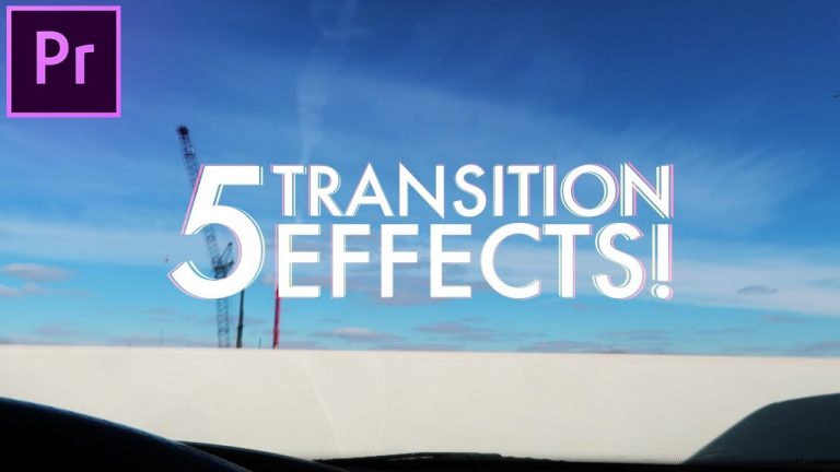 5 AWESOME Creative Transitions Effects in Adobe Premiere Pro! (CC 2017 Video Edit How to / Tutorial)