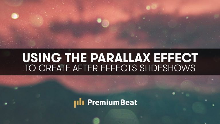 Using Parallax to Create Stylistic Slideshows in After Effects | PremiumBeat.com
