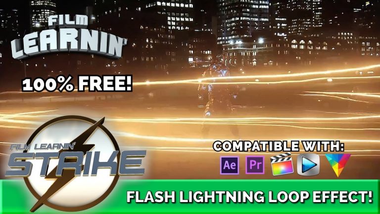 Flash Lightning Loop After Effects Tutorial! | Film Learnin
