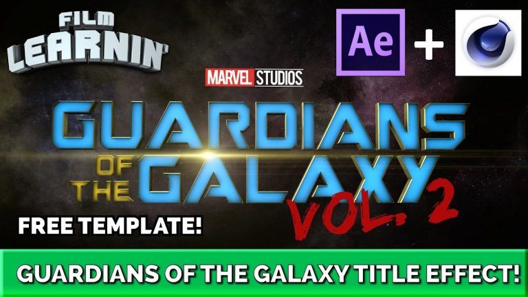 GUARDIANS OF THE GALAXY 2  Free Title Template! | Film Learnin