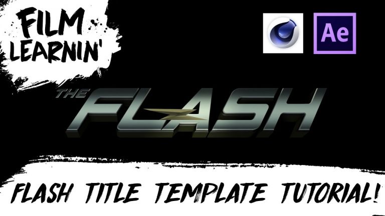 The Flash Title Template After Effects Tutorial! | Film Learnin