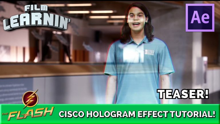 The Flash Cisco Hologram Effect Teaser! | Film Learnin