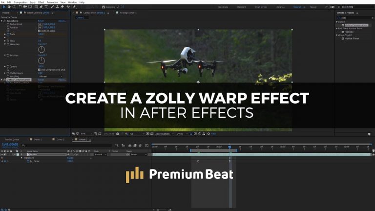 Create a Zolly Warp Effect in After Effects | PremiumBeat.com