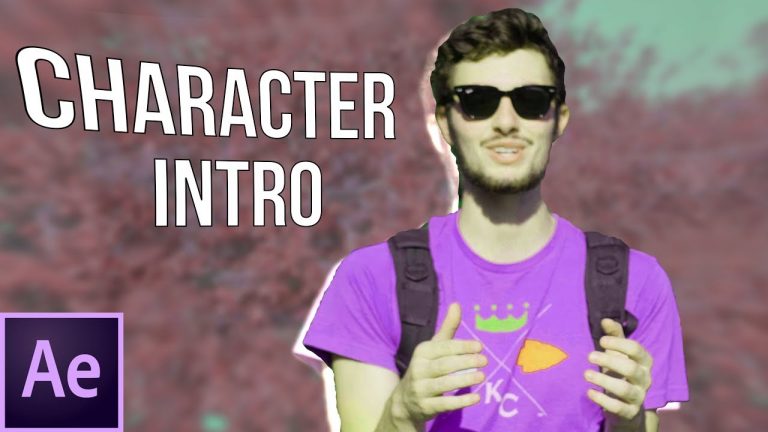 After Effects Tutorial: How to Character Intro Sequence (Free Project File)