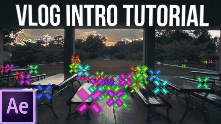 Adobe After Effects Intro Tutorial: 3D Motion Tracking Vlog Intro