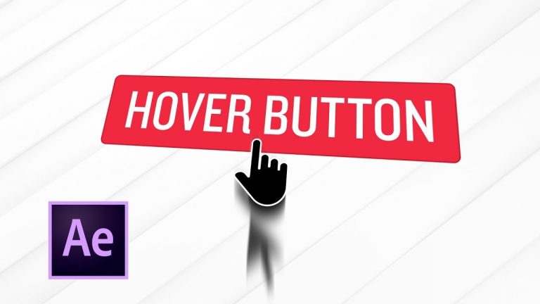 Tip 050 – How To Create a Hover Button Effect Using Expressions in After Effects