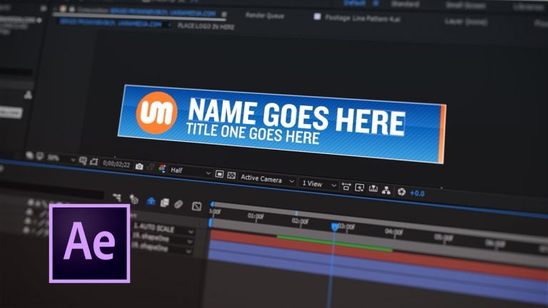 Tip 036 – How To Change The Text In The Comp From The Comp Name in After Effects