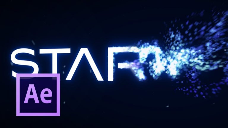 Animated Particle Disperse FX | After Effects Tutorial