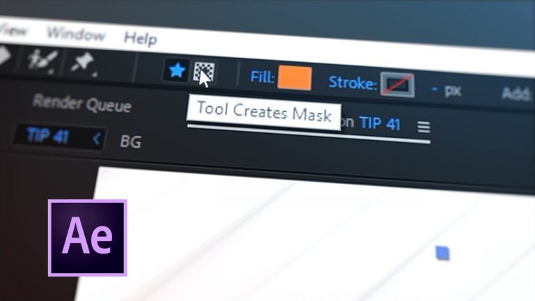 Tip 041 – How To Create A Mask On Top Of A Shape Layer in After Effects