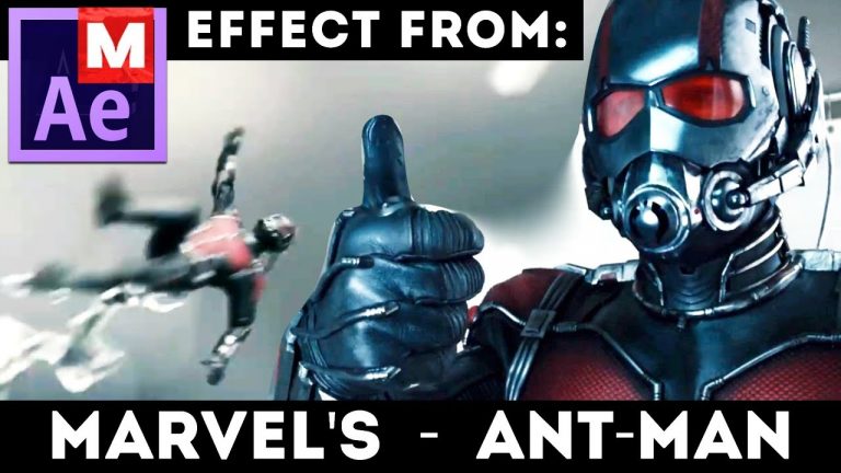 After Effects Tutorial: Ant-Man Shrinking Effect from Marvel and Avengers movies feat. VideoBlocks