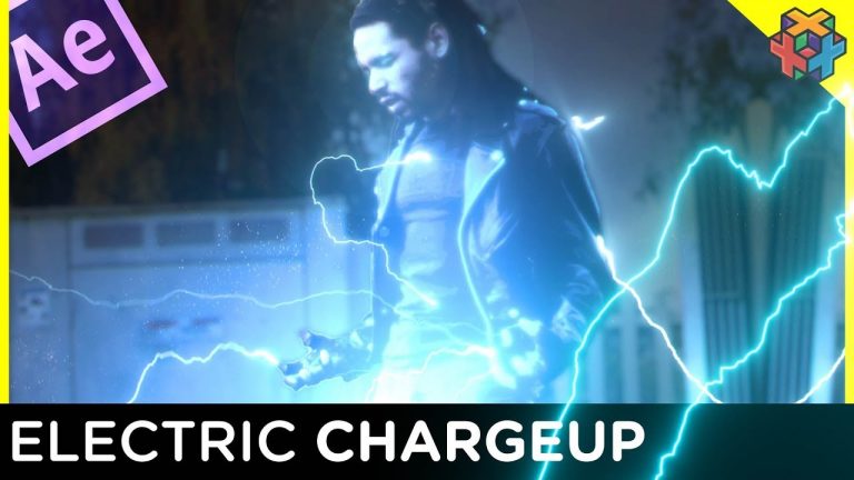 ⚡Thor Style Electric Charging Tutorial –  After Effects⚡