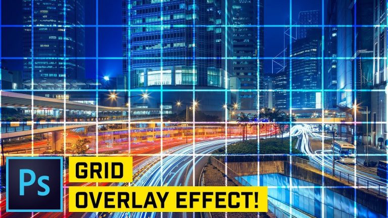 Create a PRECISE Grid Overlay in Photoshop