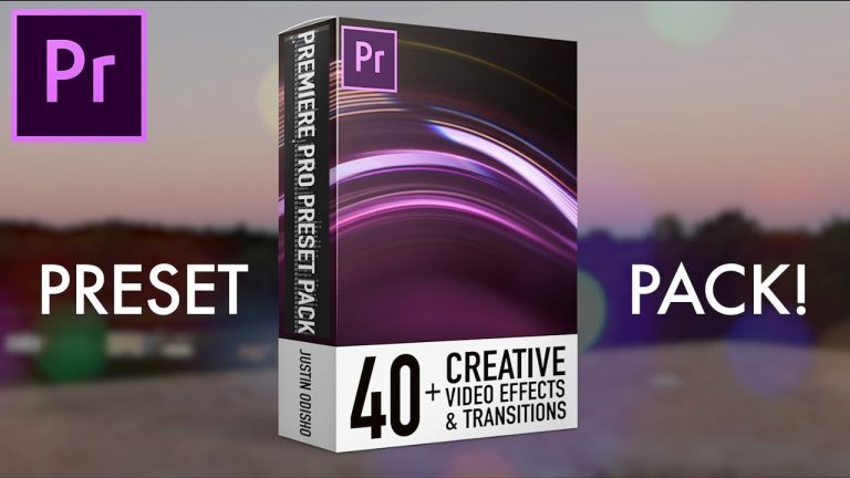 40+ Creative Video Effects & Transition PRESETS Pack for Adobe Premiere Pro CC – by Justin Odisho