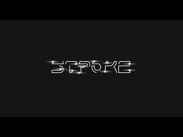 Stroke Text Animation in After Effects – After Effects Tutorial – No Third Party Plugin