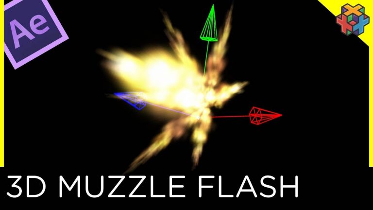3d Muzzle Flash – After Effects Tutorial