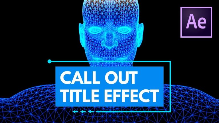 Call Out Titles or Lower Thirds with Animated Border in After Effects