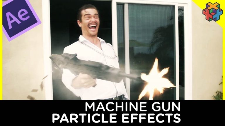 Machine Gun Particle FX – After Effects Tutorial