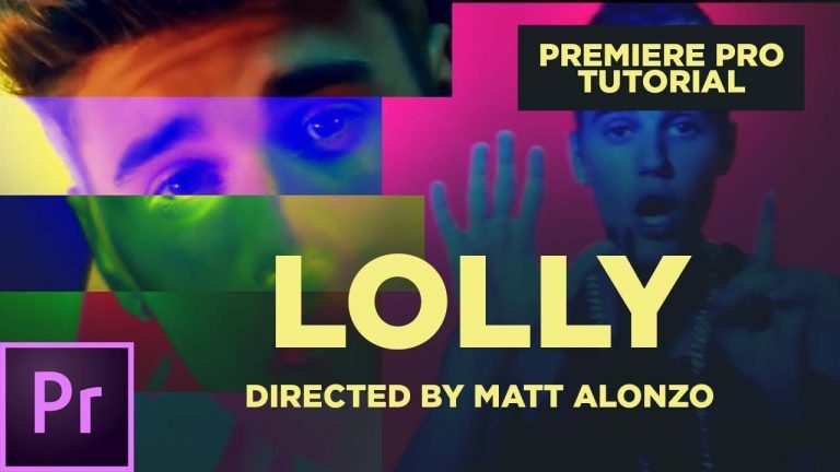 Matt Alonzo Color Glitch Transition: Premiere Pro Tutorial