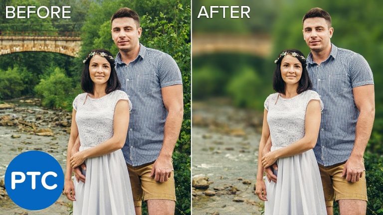 How To Blur Backgrounds In Photoshop – Shallow Depth of Field Effect [Lens Blur and Depth Maps]
