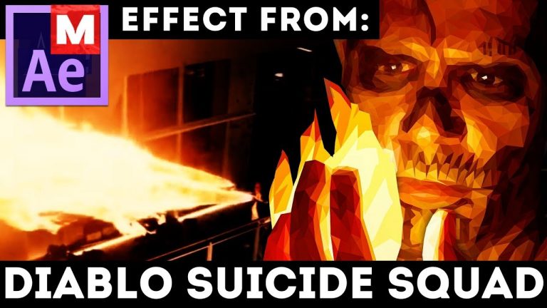 After Effects Tutorial: Diablo Flamethrower – Suicide Squad – Fire – Fireball