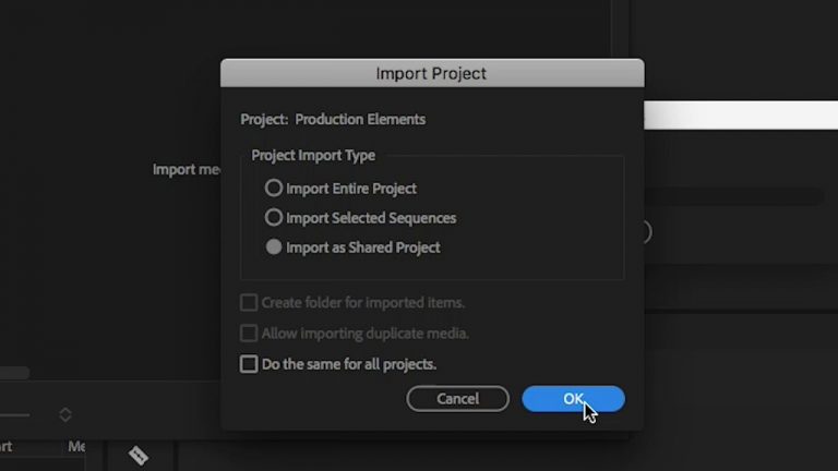 How to Use a Master Project in Premiere Pro | Adobe Creative Cloud