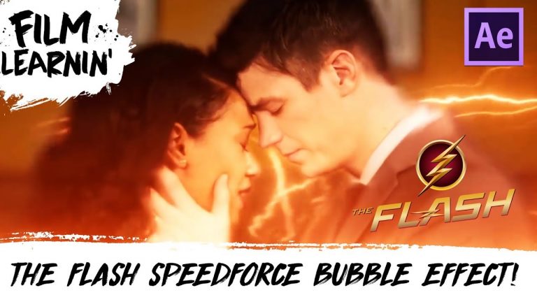 The Flash Speed Force Bubble After Effects Tutorial! | Film Learnin