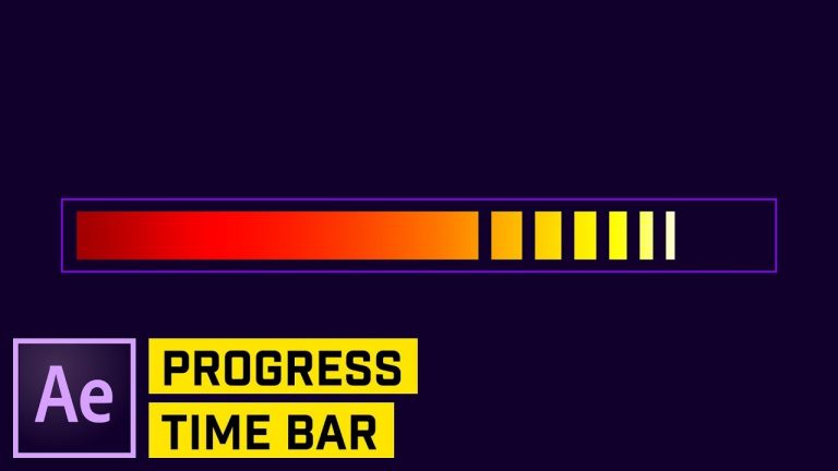 BUILD a Custom Timed PROGRESS Bar in After Effects CC