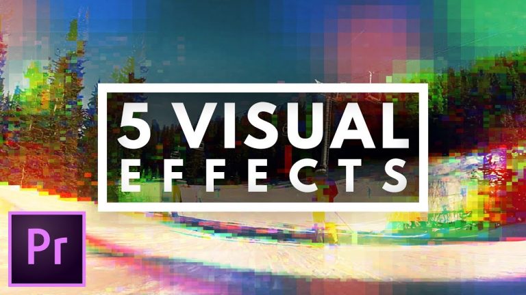 5 FAST & EASY Visual Effects in Premiere Pro